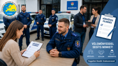 Felmérés a Rendőrség munkavállalói által fontosnak tartott juttatásokról